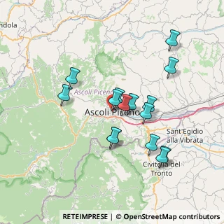 Mappa Via Panichi Alessandro, 63100 Ascoli Piceno AP, Italia (6.65733)
