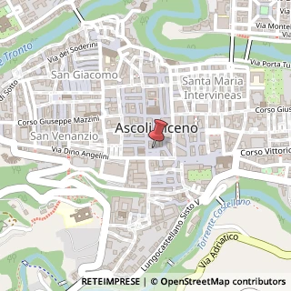 Mappa Piazza Roma, 20, 63100 Ascoli Piceno, Ascoli Piceno (Marche)