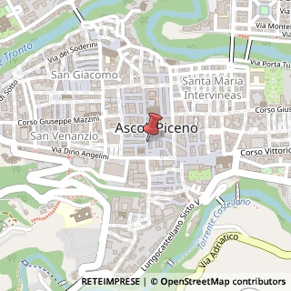 Mappa Via del Trivio, 60, 63100 Ascoli Piceno, Ascoli Piceno (Marche)