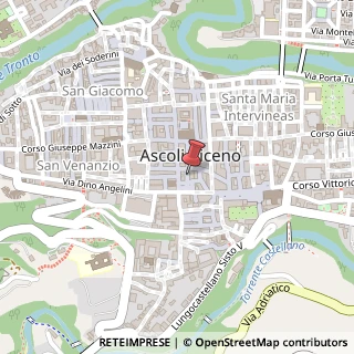 Mappa Via Panichi Alessandro, 6, 63100 Ascoli Piceno, Ascoli Piceno (Marche)
