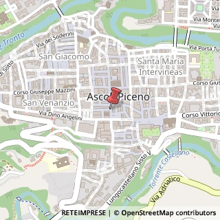 Mappa Via del Trivio, 103, 63100 Ascoli Piceno, Ascoli Piceno (Marche)
