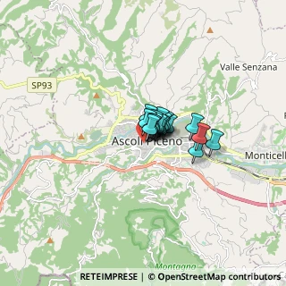 Mappa Via Antonio Orsini, 63100 Ascoli Piceno AP, Italia (0.63778)