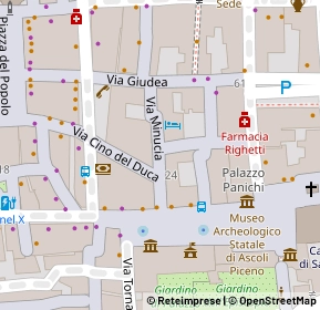 Mappa Via Minucia, 63100 Ascoli Piceno AP, Italia (0.03462)