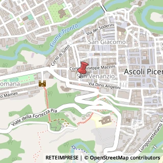 Mappa Via dei Novelli, 22, 63100 Ascoli Piceno, Ascoli Piceno (Marche)