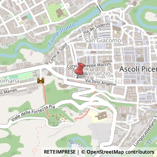 Mappa Via Dino Angelini, 31, 63100 Ascoli Piceno, Ascoli Piceno (Marche)