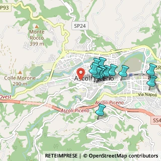 Mappa Via Dino Angelini, 63100 Ascoli Piceno AP, Italia (0.84917)