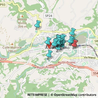 Mappa Via Dino Angelini, 63100 Ascoli Piceno AP, Italia (0.589)