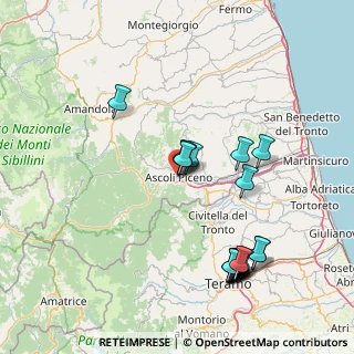 Mappa Via L Manlio Torquato, 63100 Ascoli Piceno AP, Italia (17.633)