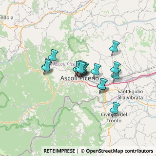 Mappa Via Dino Angelini, 63100 Ascoli Piceno AP, Italia (4.69235)