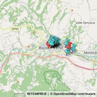 Mappa Via della Fortezza, 63100 Ascoli Piceno AP, Italia (0.70944)