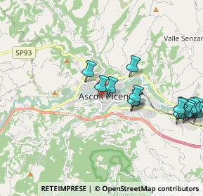 Mappa Rua Pozzo di Borgo, 63100 Ascoli Piceno AP, Italia (2.25867)