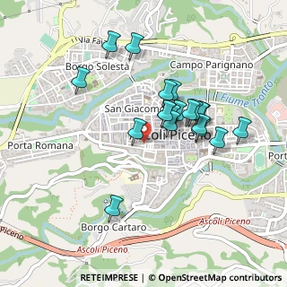 Mappa Via della Fortezza, 63100 Ascoli Piceno AP, Italia (0.405)