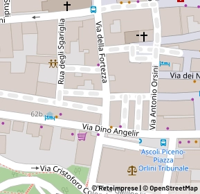 Mappa Via Galileo Galilei, 63100 Ascoli Piceno AP, Italia (0.01739)