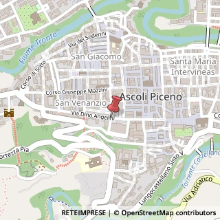 Mappa Piazza Serafino Orlini, 41, 63100 Ascoli Piceno, Ascoli Piceno (Marche)