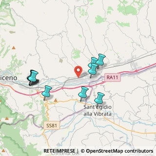 Mappa Viale dei Mutilati e Invalidi del Lavoro, 63100 Ascoli Piceno AP, Italia (4.10182)