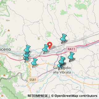 Mappa Viale dei Mutilati e Invalidi del Lavoro, 63100 Ascoli Piceno AP, Italia (3.74231)
