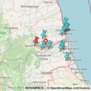 Mappa Viale dei Mutilati e Invalidi del Lavoro, 63100 Ascoli Piceno AP, Italia (12.81)