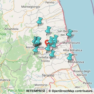 Mappa Viale dei Mutilati e Invalidi del Lavoro, 63100 Ascoli Piceno AP, Italia (9.67313)