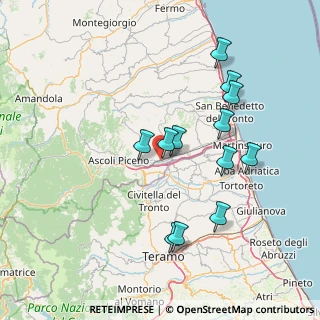 Mappa Viale dei Mutilati e Invalidi del Lavoro, 63100 Ascoli Piceno AP, Italia (15.00167)