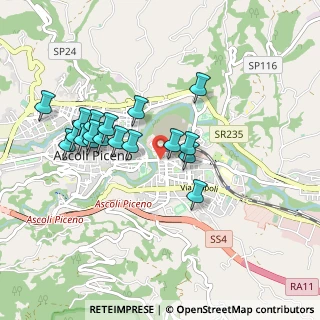 Mappa Via Alessandria, 63100 Ascoli Piceno AP, Italia (0.87778)