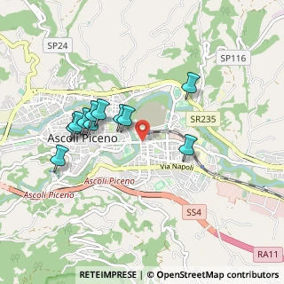 Mappa Via Alessandria, 63100 Ascoli Piceno AP, Italia (0.87091)
