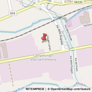 Mappa Zona Industriale Campolungo, 1, 63100 Ascoli Piceno, Ascoli Piceno (Marche)