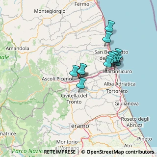 Mappa Zona Industriale Campolungo, 63100 Campolungo-Villa Sant'Antonio AP, Italia (12.52)