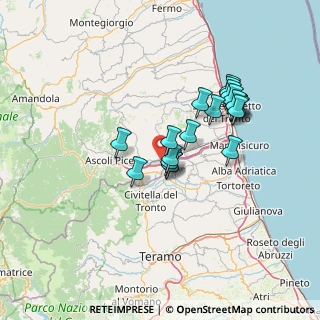 Mappa Zona Industriale Campolungo, 63100 Campolungo-Villa Sant'Antonio AP, Italia (12.375)