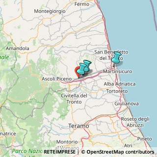 Mappa Zona Industriale Campolungo, 63100 Campolungo-Villa Sant'Antonio AP, Italia (48.89)