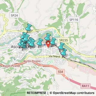 Mappa Viale Indipendenza, 63100 Ascoli Piceno AP, Italia (0.9075)