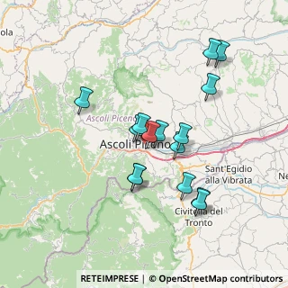 Mappa Viale Indipendenza, 63100 Ascoli Piceno AP, Italia (6.638)