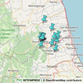 Mappa Viale Indipendenza, 63100 Ascoli Piceno AP, Italia (7.05857)