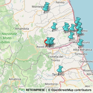 Mappa Viale Indipendenza, 63100 Ascoli Piceno AP, Italia (18.61375)