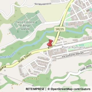 Mappa Viale Treviri, 218, 63100 Ascoli Piceno, Ascoli Piceno (Marche)