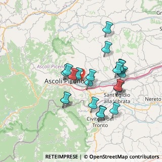 Mappa Ascoli Piceno, 63100 Ascoli Piceno AP, Italia (6.7825)