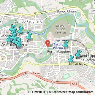 Mappa Rua dell'Anfora, 63100 Ascoli Piceno AP, Italia (0.75188)