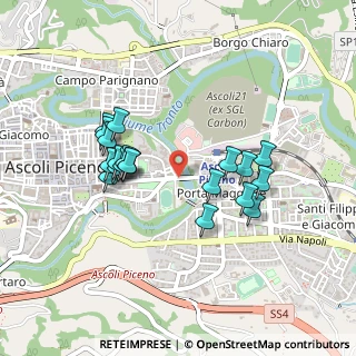 Mappa Rua dell'Anfora, 63100 Ascoli Piceno AP, Italia (0.428)