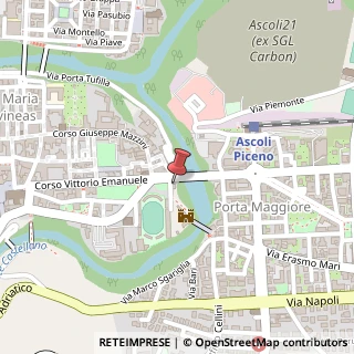 Mappa Piazza Giacomo Matteotti, 63100 Ascoli Piceno AP, Italia, 63100 Ascoli Piceno, Ascoli Piceno (Marche)