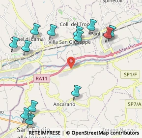 Mappa SP Bonifica del Tronto Km.13, 64010 Ancarano TE, Italia (2.7)