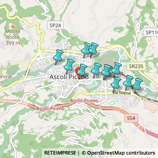 Mappa Via dei Bonaparte, 63100 Ascoli Piceno AP, Italia (0.77667)