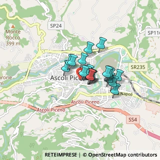 Mappa Via Palestro, 63100 Ascoli Piceno AP, Italia (0.5295)