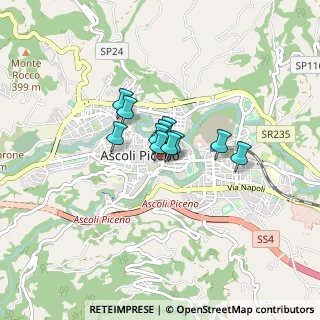 Mappa Via dei Bonaparte, 63100 Ascoli Piceno AP, Italia (0.43364)