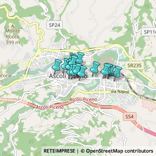 Mappa Via dei Bonaparte, 63100 Ascoli Piceno AP, Italia (0.45125)