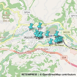 Mappa Via Palestro, 63100 Ascoli Piceno AP, Italia (0.65077)