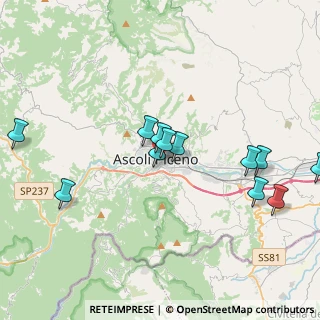 Mappa Via dei Bonaparte, 63100 Ascoli Piceno AP, Italia (4.13917)