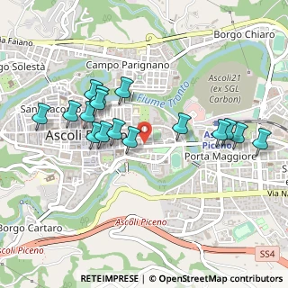 Mappa Via Luigi Mercantini, 63100 Ascoli Piceno AP, Italia (0.49375)