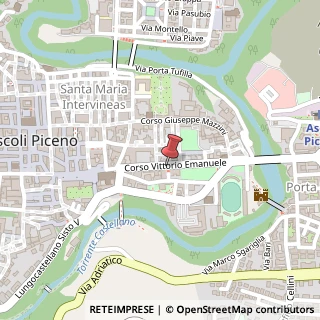 Mappa Scalinate Leopardi, 5, 63100 Ascoli Piceno, Ascoli Piceno (Marche)