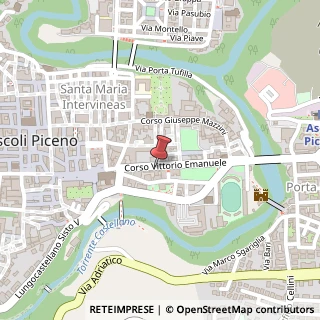 Mappa Scalinata Leopardi, 9, 63100 Ascoli Piceno, Ascoli Piceno (Marche)