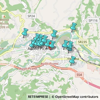 Mappa Via Luigi Mercantini, 63100 Ascoli Piceno AP, Italia (0.67222)