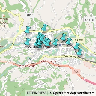 Mappa Via Luigi Mercantini, 63100 Ascoli Piceno AP, Italia (0.635)
